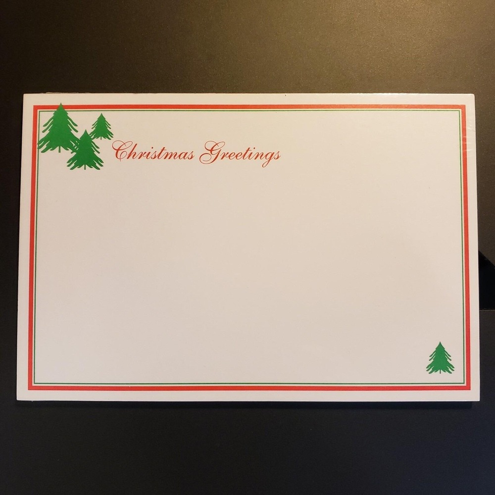 Vintage Pam Marker Gibson Christmas Greetings Blank Postcards NEW